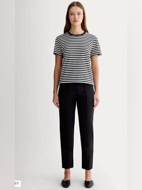 New! NWT Everlane Black Straight-Leg Tailored Ankle Pants